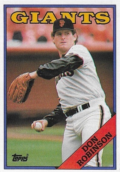 Robinson, Don / 1988 San Francisco Giants | Topps #52