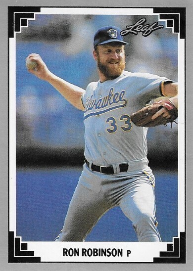Robinson, Ron / 1991 Milwaukee Brewers | Leaf #14