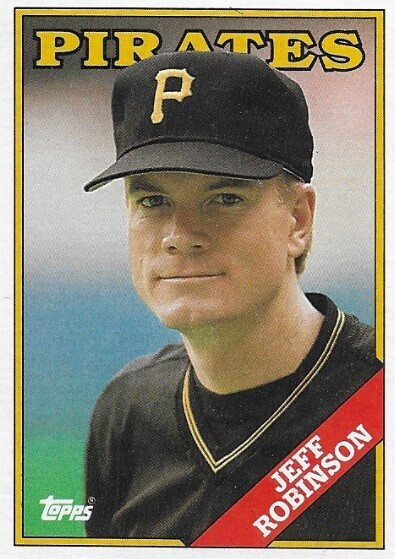 Robinson, Jeff / 1988 Pittsburgh Pirates | Topps #244