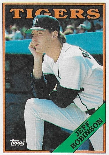 Robinson, Jeff (Mark) / 1988 Detroit Tigers | Topps #449