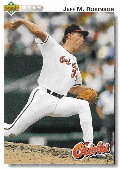 Robinson, Jeff (Mark) / 1992 Baltimore Orioles | Upper Deck #320
