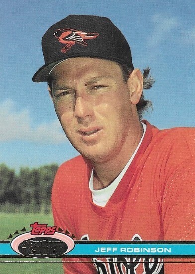 Robinson, Jeff (Mark) / 1991 Baltimore Orioles | Stadium Club #441