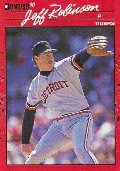 Robinson, Jeff (Mark) / 1990 Detroit Tigers | Donruss #417
