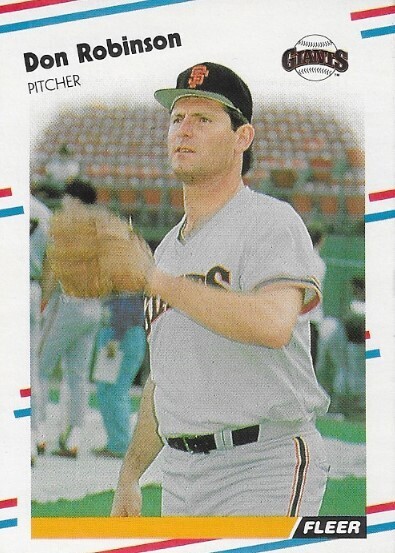 Robinson, Don / 1988 San Francisco Giants | Fleer #95