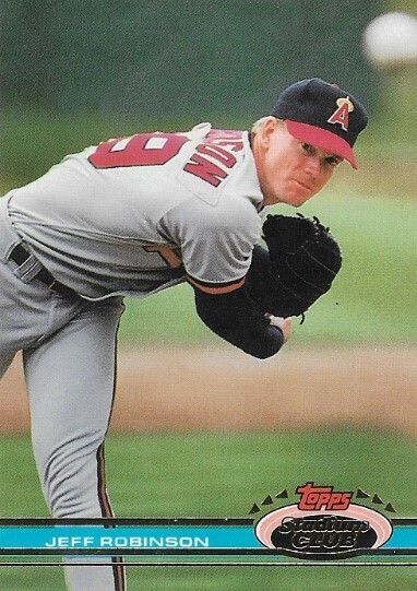Robinson, Jeff / 1991 California Angels | Stadium Club #542