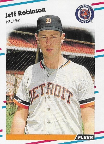 Robinson, Jeff (Mark) / 1988 Detroit Tigers | Fleer #68
