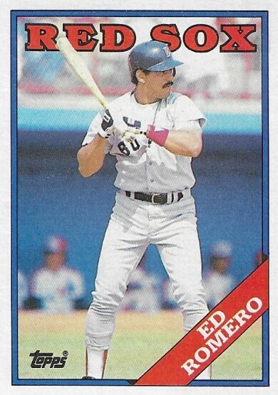 Romero, Ed / 1988 Boston Red Sox | Topps #37