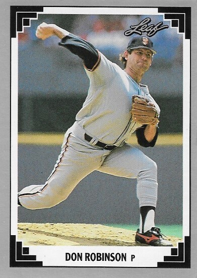 Robinson, Don / 1991 San Francisco Giants | Leaf #188