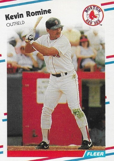 Romine, Kevin / 1988 Boston Red Sox | Fleer #363