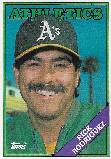 Rodriguez, Rick / 1988 Oakland Athletics | Topps #166