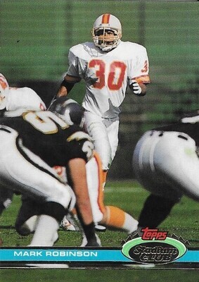 Robinson, Mark / 1991 Tampa Bay Buccaneers | Stadium Club #457