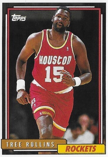 Rollins, Tree / 1992-93 Houston Rockets | Topps #311