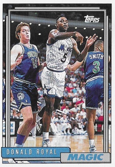 Royal, Donald / 1992-93 Orlando Magic | Topps #378