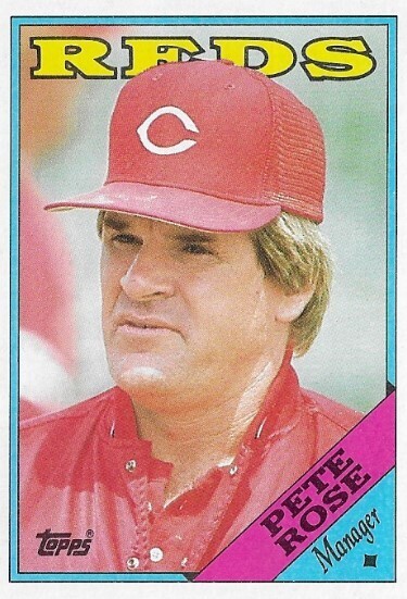 Rose, Pete / 1988 Cincinnati Reds | Topps #475