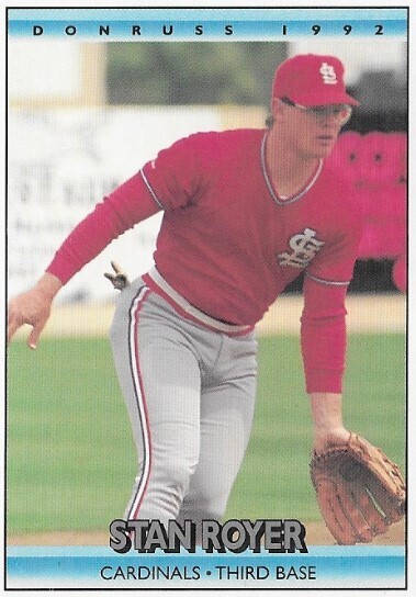Royer, Stan / 1992 St. Louis Cardinals | Donruss #602