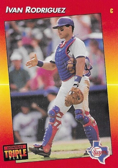 Rodriguez, Ivan / 1992 Texas Rangers | Triple Play #51