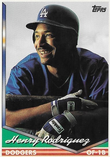 Rodriguez, Henry / 1994 Los Angeles Dodgers | Topps #727