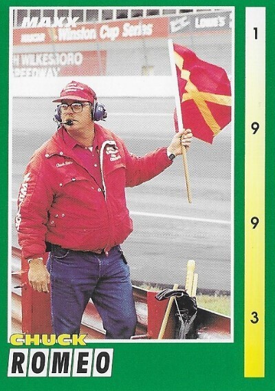 Romeo, Chuck / 1993 NASCAR Official | Maxx #232