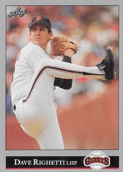 Righetti, Dave / 1992 San Francisco Giants | Leaf #135