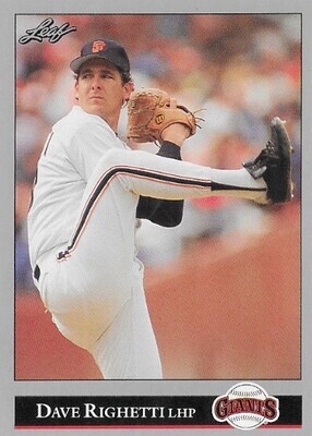 Righetti, Dave / 1992 San Francisco Giants | Leaf #135
