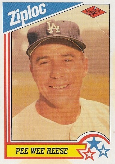 Reese, Pee Wee / 1992 Los Angeles Dodgers | Ziploc #6