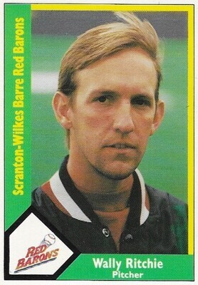 Ritchie, Wally / 1990 Scranton-Wilkes Barre Red Barons | CMC #232
