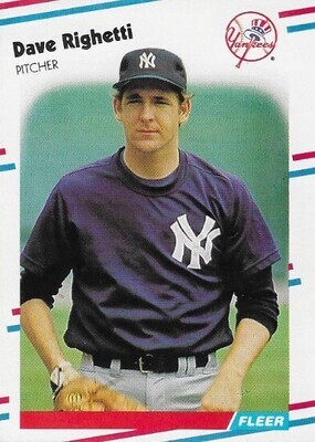Righetti, Dave / 1988 New York Yankees | Fleer #220