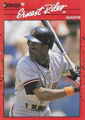 Riles, Ernest / 1990 San Francisco Giants | Donruss #131