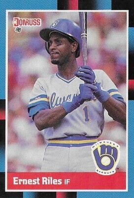 Riles, Ernest / 1988 Milwaukee Brewers | Donruss #478