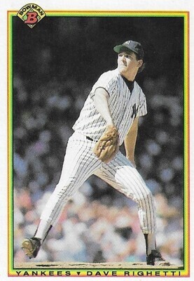 Righetti, Dave / 1990 New York Yankees | Bowman #426