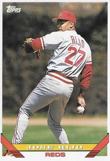 Rijo, Jose / 1993 Cincinnati Reds | Topps #165