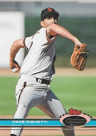 Righetti, Dave / 1991 San Francisco Giants | Stadium Club #356