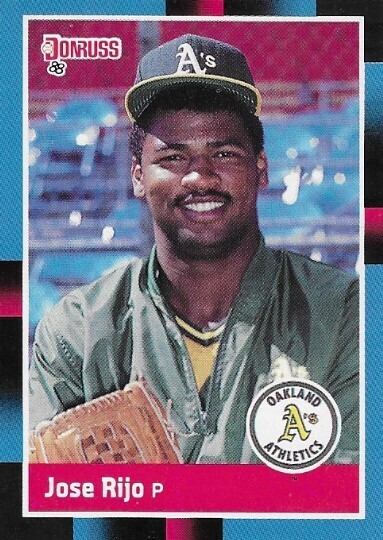 Rijo, Jose / 1988 Oakland Athletics | Donruss #548