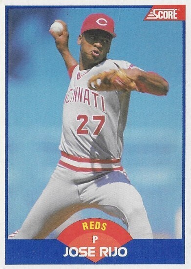 Rijo, Jose / 1989 Cincinnati Reds | Score #552