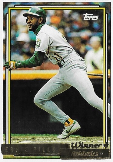 Riles, Ernest / 1992 Oakland Athletics | Topps #187