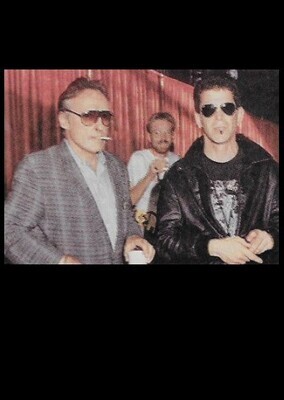 Reed, Lou / With Dennis Hopper / 1987