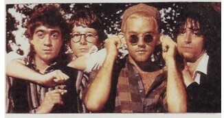 R.E.M. / Group Photo, Michael Second from Right / 1989