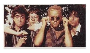 R.E.M. / Group Photo, Michael Second from Right / 1989