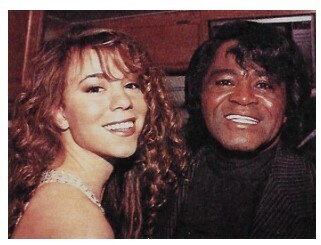 Carey, Mariah / With James Brown at the American Music Awards in Los Angeles / 1992