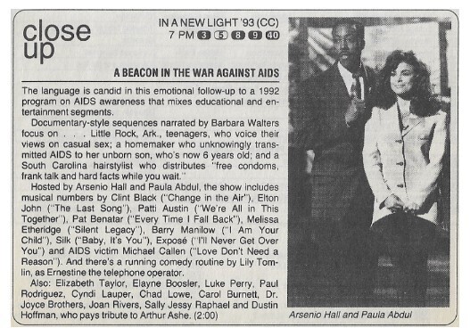 Abdul, Paula / In a New Light '93 | with Arsenio Hall / 1993
