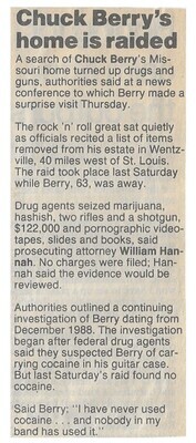 Berry, Chuck / Chuck Berry's Home is Raided / 1990