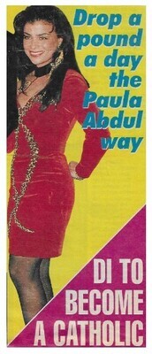 Abdul, Paula / Drop a Pound a Day the Paula Abdul Way / 1993