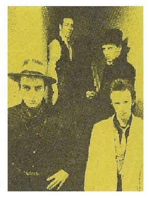 Clash, The / Group Photo-Joe Strummer on Left Wearing Hat