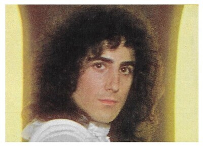 Angel / Frank DiMino-Closeup-Yellow-Black Background / 1978