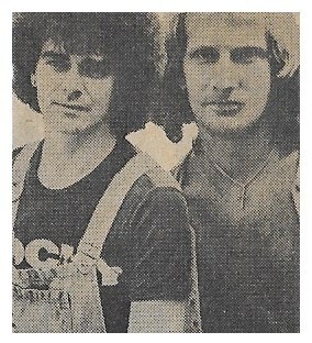 Air Supply / Russell Hitchcock in Bib Overalls with Graham Russell #1 / 1980s