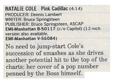 Cole, Natalie / Pink Cadillac / 1988
