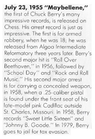 Berry, Chuck / Many Impressive Records