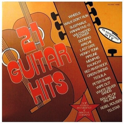 Uncredited Artists / 21 Guitar Hits / Collection Records TEL DISC 10458