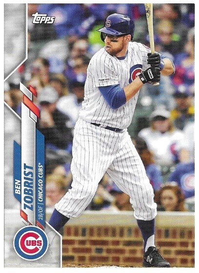 Zobrist, Ben / 2020 Chicago Cubs / Topps #CHC-13