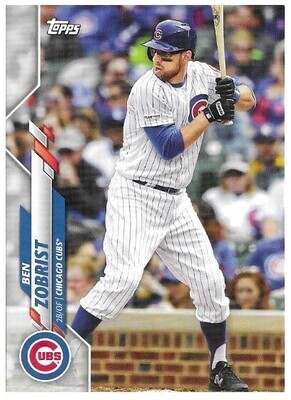 Zobrist, Ben / 2020 Chicago Cubs / Topps #CHC-13